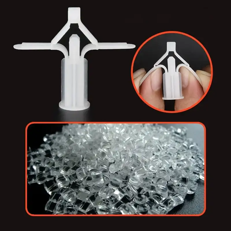 50pc Plastic Expansion Anchor Bolt Gypsum Board Expansion Tube Portable Aircraft Shape Butterfly Shape Household Stationary Tool