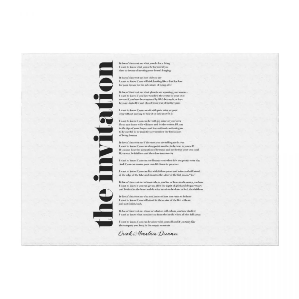 

Пледы The Invitation by Oriah Mountain Dreamer, утяжеленные персонализированные подарочные диваны, плед на диван, одеяла