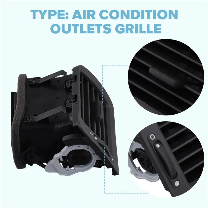 

A20K-For HONDA CIVIC 2006-2011 77630-SNA-A01/77630-SNB-G12 AC Air Conditioner Vent Outlet Car Air Condition Outlets Grille Black