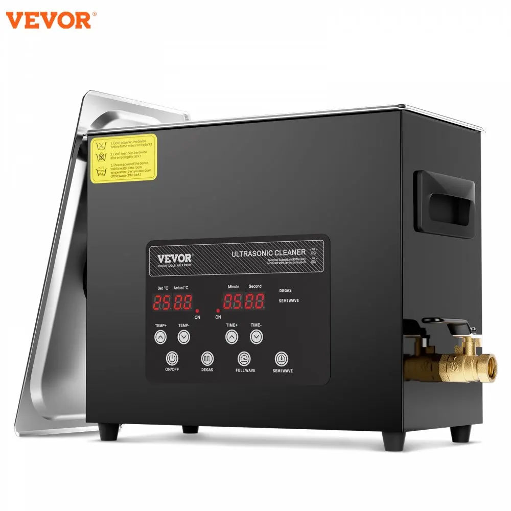 VEVOR  Ultrasonic Cleaner  Digital Ultrasonic Cleaning Machine with Upgraded Degassing   Model  Industrial Ultrasound Cleaner