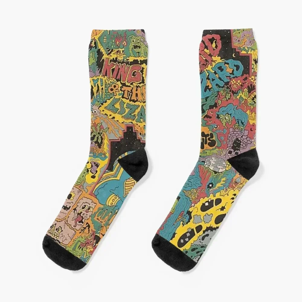 

king gizzard oddments Socks cycling christmass gift Designer Man Socks Women's