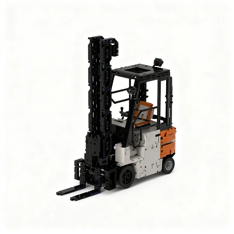 3827pcs MOC Modern Forklift 