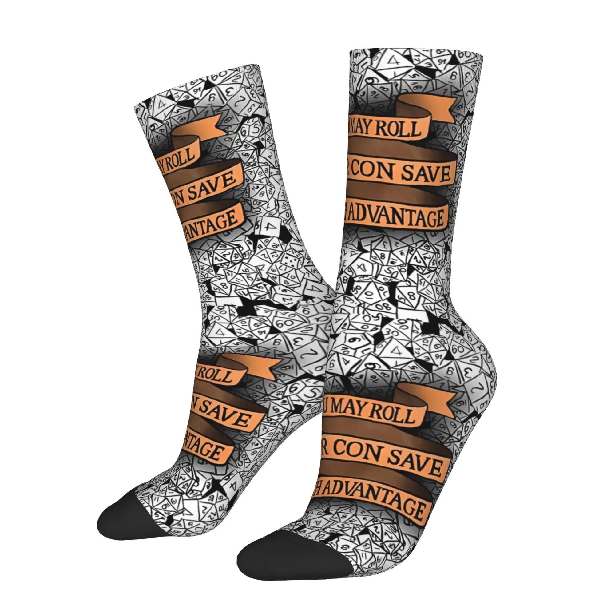 

Dice Socks Male Mens Women Winter Stockings Harajuku