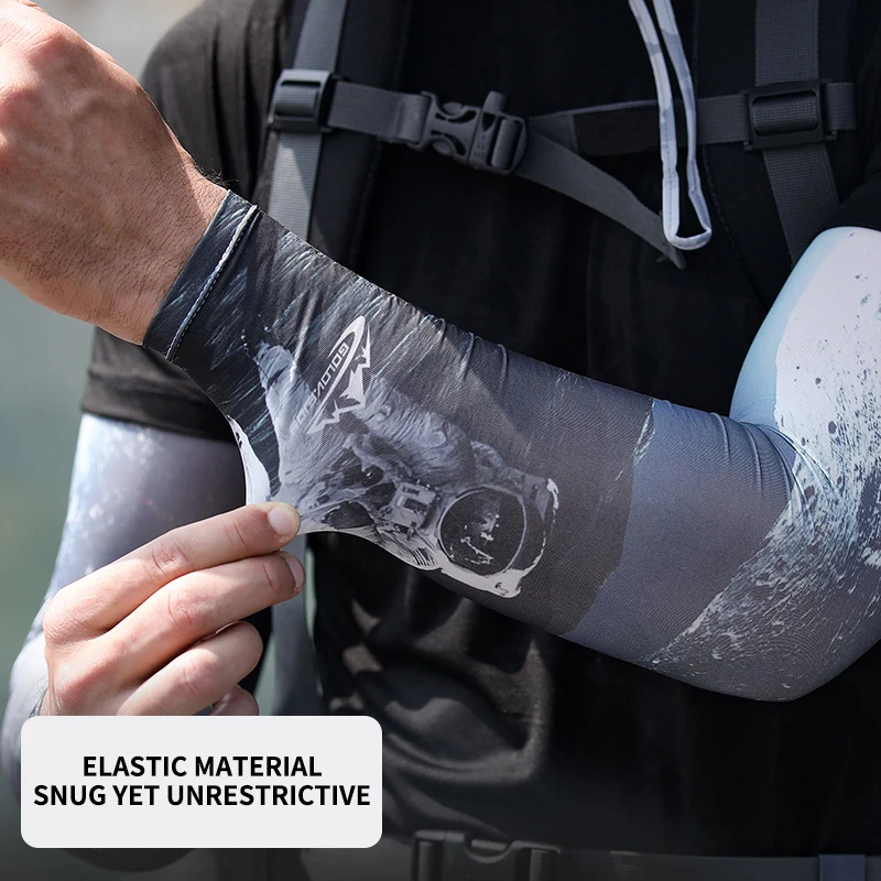 Mangas de brazo con protección solar UV UPF 50 Mangas de compresión de brazo de enfriamiento deportivo para hombres, mujeres, adolescentes, pesca al aire libre, senderismo