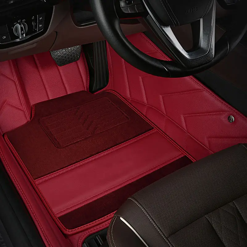 High Quality Elastic Sponge Car Floor Mat Bottom 5 Seat Car Floor Mat Durable Car Floor Mat For Mercede-Ben