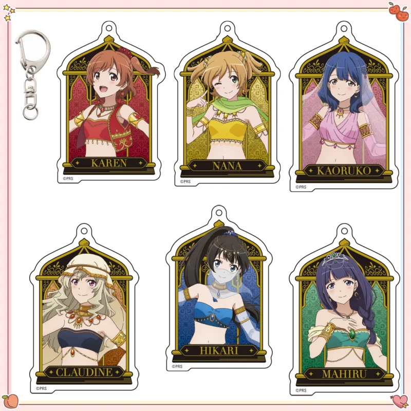 

Anime Revue Starlight Acrylic keychain Bag pendant Collecting Accessories Fan gift 6cm