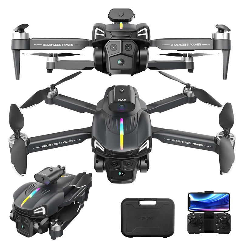 C15s Brushless Drone 8K Profesional FPV Dron with 4K Camera Obstacle Avoidance Aerial Photography Foldable Quadcopter Helicopter