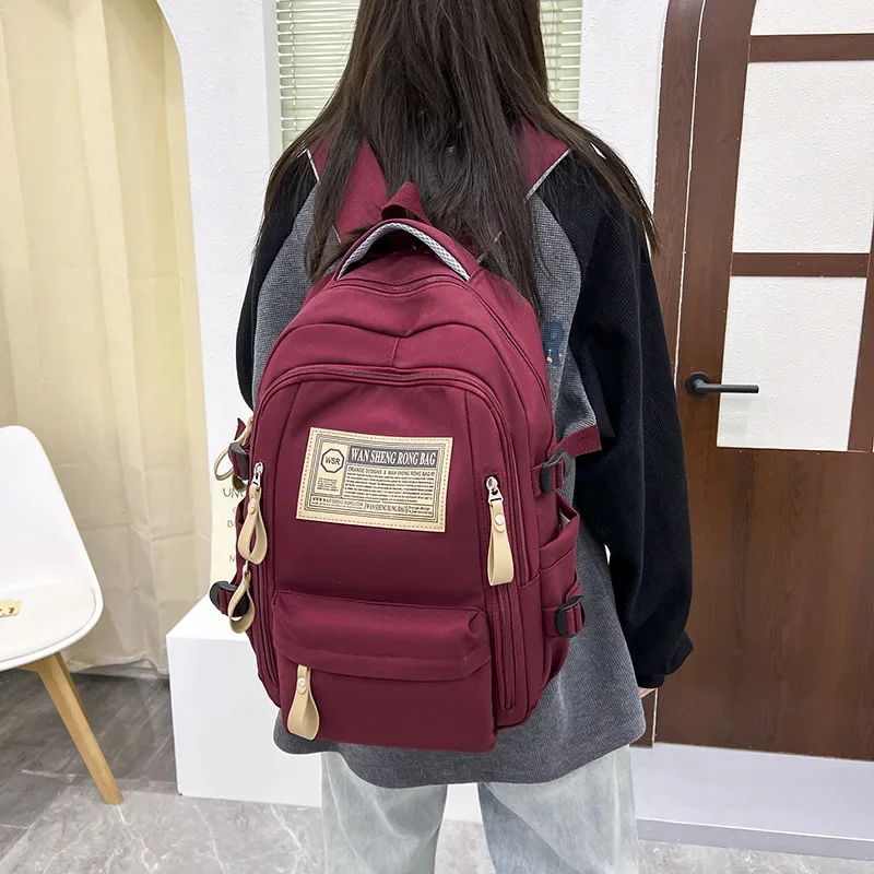 Neuer High School Rucksack große Kapazität Männer und Frauen Reise Freizeit Rucksack koreanische Version der College-Student Computer-Tasche