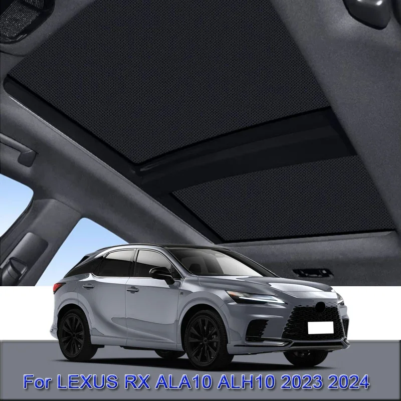 

For LEXUS RX ALA10 ALH10 2023 2024 2025 Car Electrostatic Adsorption Sunroof Sunshade Heat Insulation Skylight Sticker Accessory