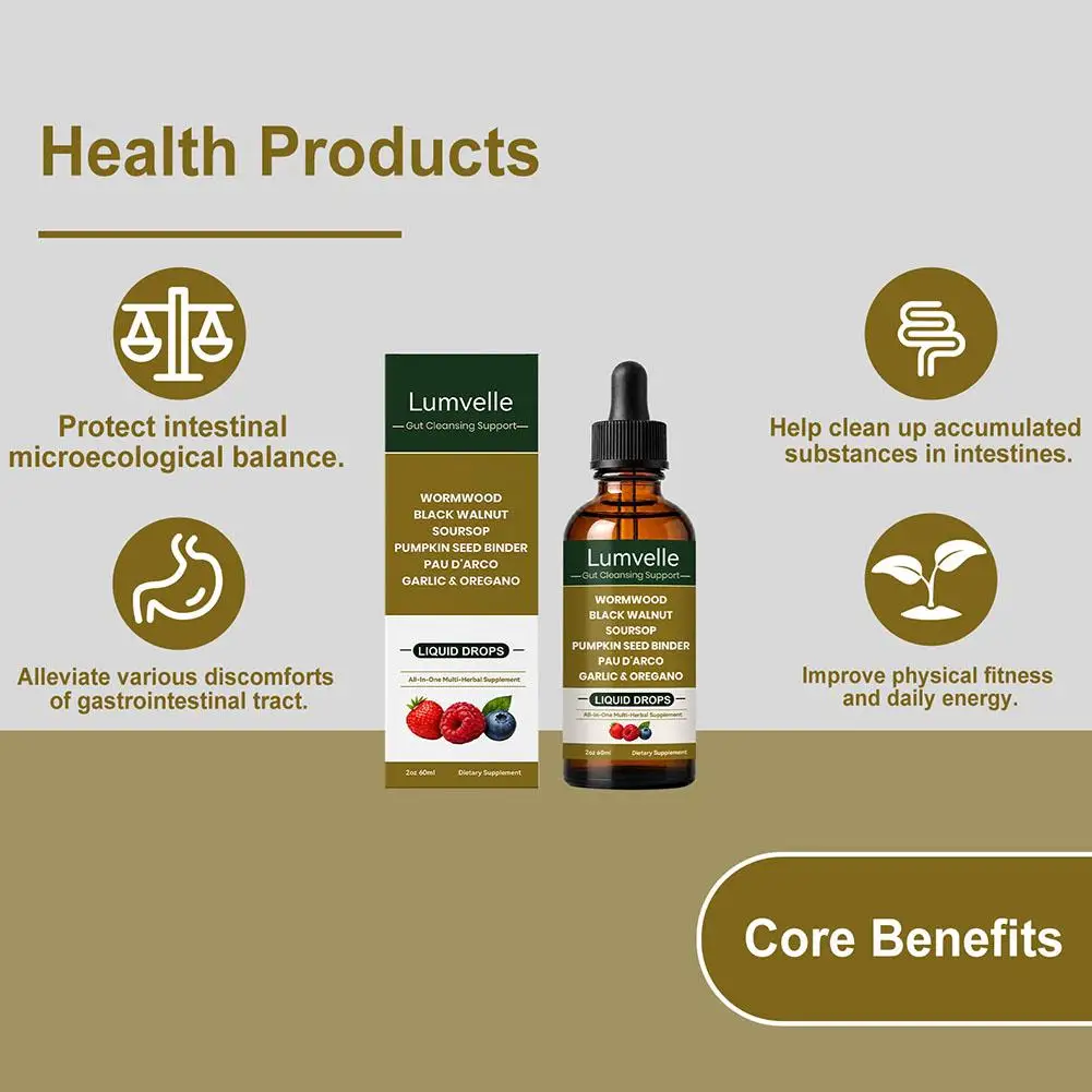 Intestinal Balancing And Soothing Drops Help Clear Accumulated Waste From The Intestines Relieve Various Discomforts Caused