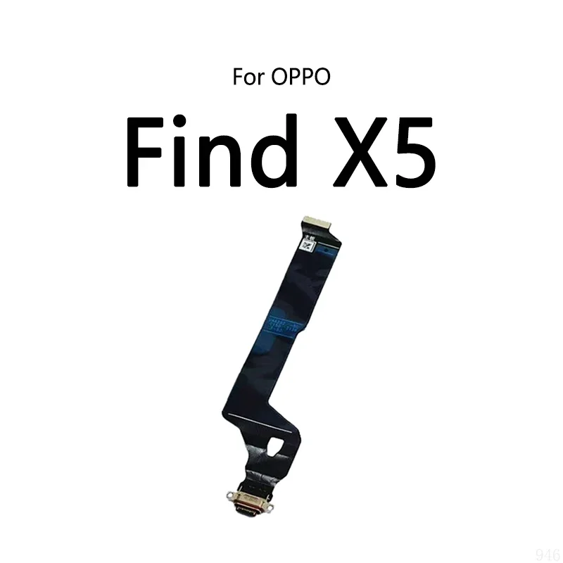 USB Charge Dock Port Socket Jack Plug Charging Connector Flex Cable For OPPO Find X5 Pro X6