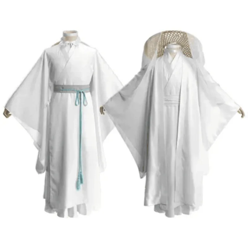 

Anime Heaven Blessing Cosplay Costume Xie Lian Cos Outfit Crown Prince Robe Ancient Chinese Hanfu for Halloween Party Comic Cons