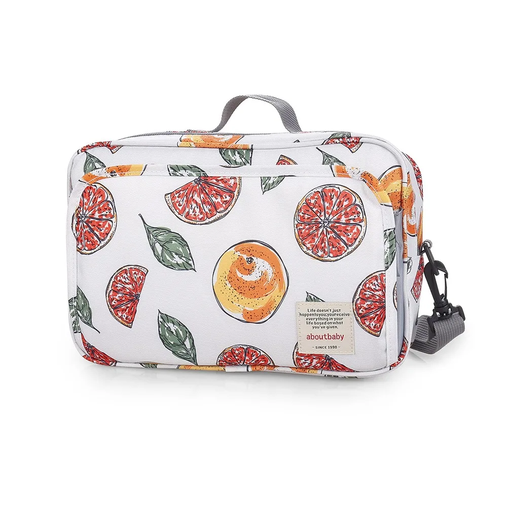 

Polyester Baby Stroller Bag Multiple Pockets Large-Capacity Pram Storage Hanging Bag Waterproof Portable Pram Organizer Outdoors