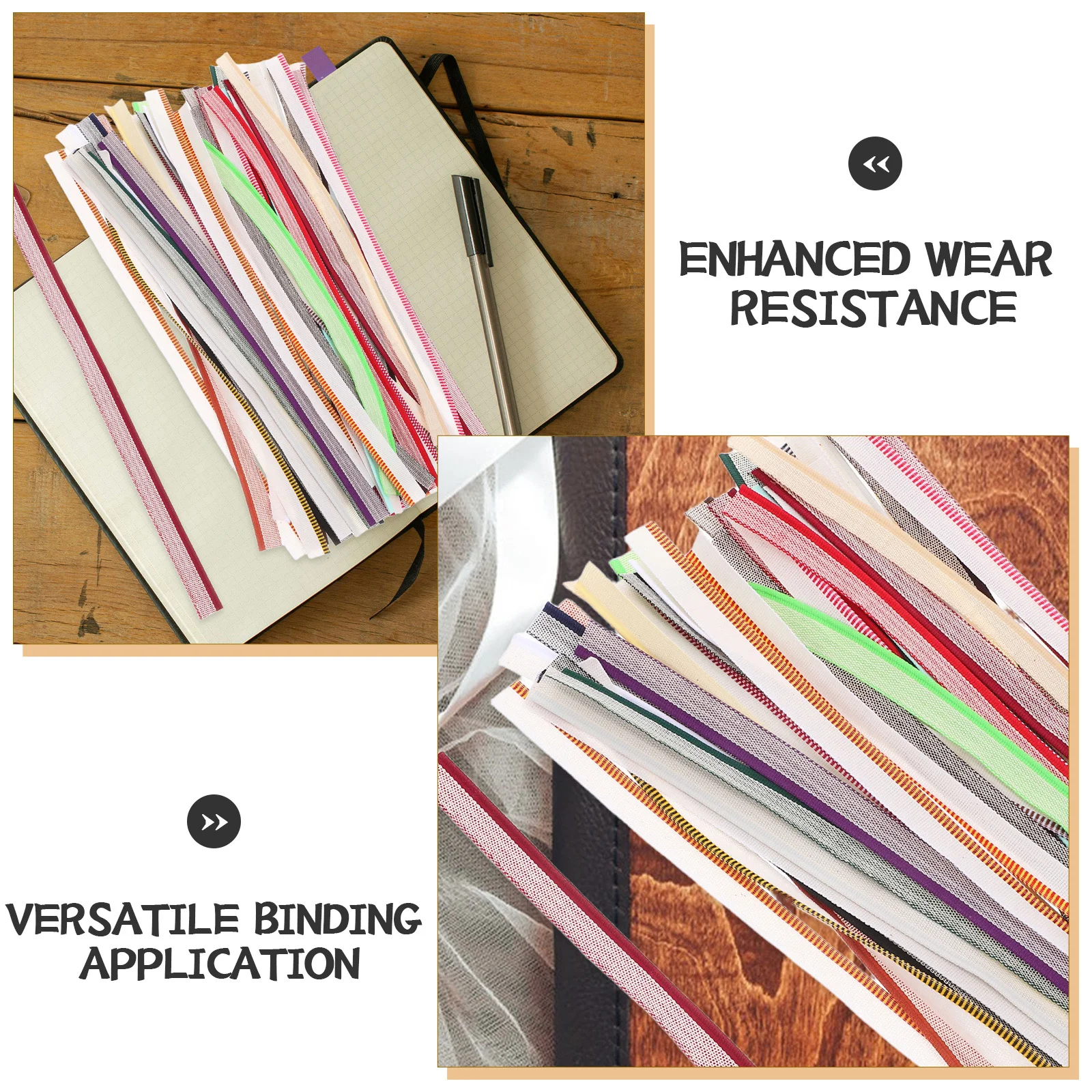 24 قطعة قماش تجليد الكتب 30X1.3 سنتيمتر/11.8X0.5In شريط قطني قابل للقص لإصلاح الكتب لوازم ربط العمود الفقري غطاء ناعم صلب لتقوم بها بنفسك #6