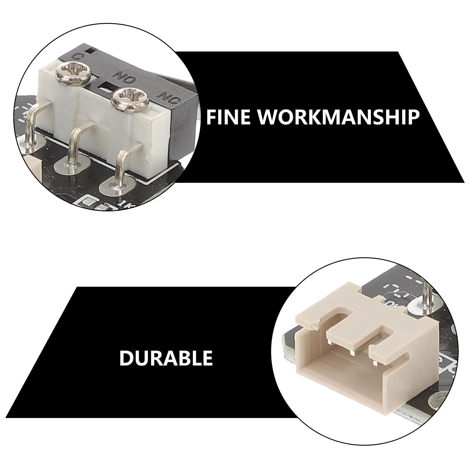 

3pcs 3D Printer Limit Switch Accessories X Y Stop Switch Replacement Parts for Ender 3 10 3D Printing Supplies