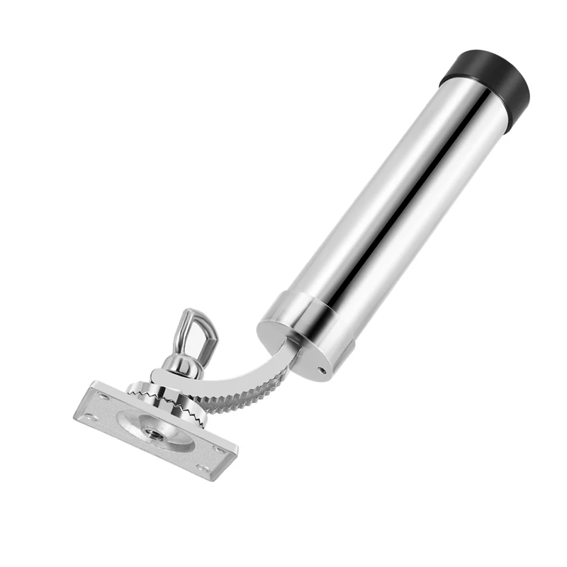 

Boat Fishing Rod Holder Adjustable Fishing Rod Holder Boat Rod Holder Silver