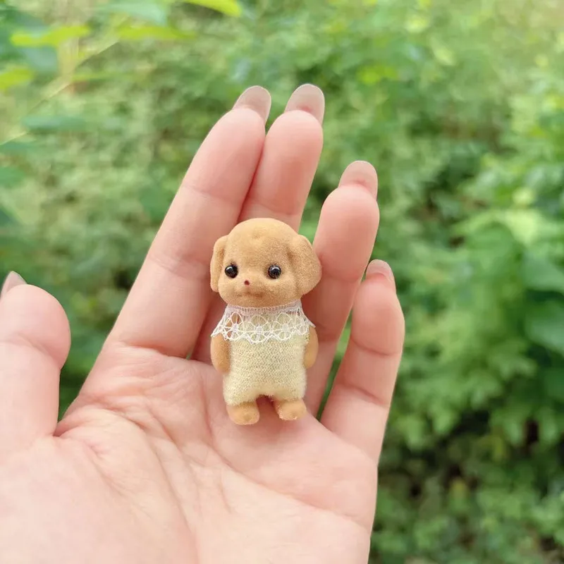 ชุดของเล่นเคลื่อนไหวได้ ซีรีส์ภาพครอบครัวเซนเบียร์ ตุ๊กตา ตุ๊กตาสัตว์ ของตกแต่งขนาดเล็ก ของเล่นบ้านจำลอง