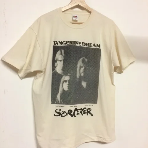 Tangerine Dream 크라우트 락 셔츠, 독일 캔 뉴 크라프트워크 클러스터 소서러, 긴팔 또는 반팔