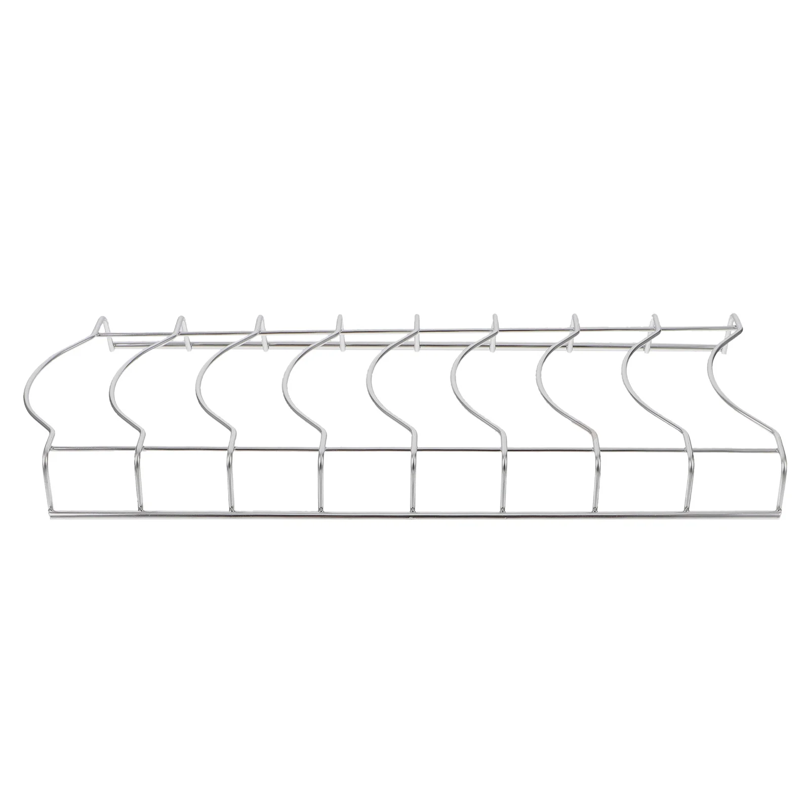 

Stainless Steel Multi-Functional Dish Rack 8 Compartments Efficient Water Drainage Compact Space Saving Kitchen Dish