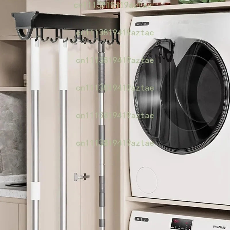 Multifunctional Pull-Out Push-Pull Hanger, Mobile Hook Storage Rack for Kitchen Pot, Cabinet, Balcony Locker & Wardrobe