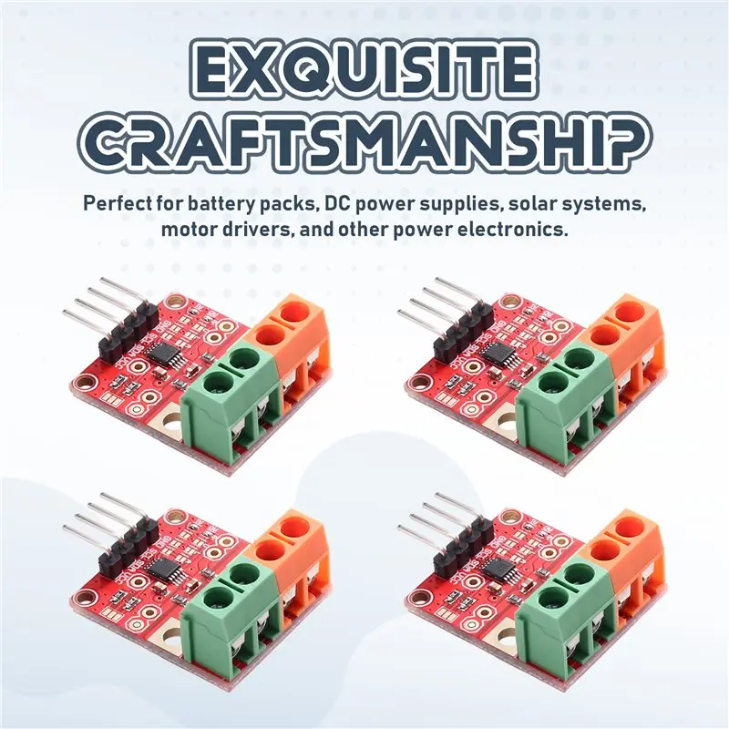 A98T INA228 Bi-Directional Zero-Drift Current Voltage Monitoring Sensor Module 5Pcs Breakout Board