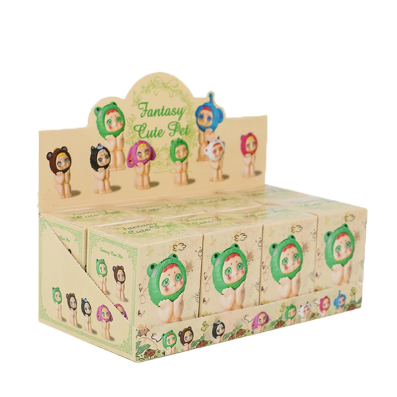 

Аниме Three Billionaire, милая мечтающая сидячая поза, серия, слепая коробка, мини-фигурки, украшения, куклы, фанаты, подарок на Рождество и день рождения