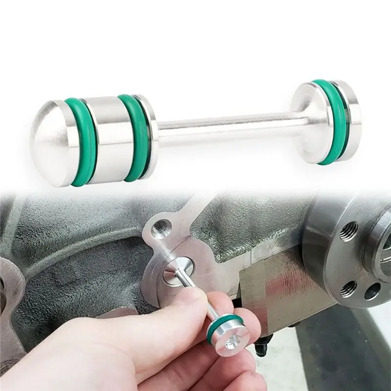 Aluminum Oil Diverter Barbell For GM Gen III & IV Engines LS1 LS3 LS2 LS6 L92 L99 L33 LQ4 LQ9 4.8L 5.3L 5.7L 6.0L 6.2L