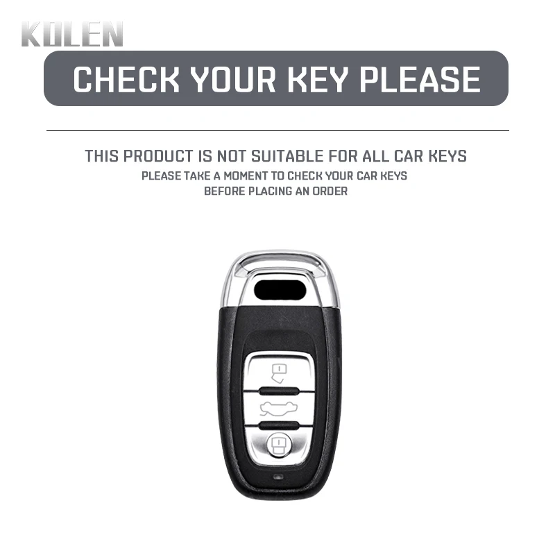 TPU Car Remote Key Case Cover Shell Fob For Audi A1 A3 8V A4 B8 B9 A5 A6 C7 A7 A8 Q3 Q5 Q7 S4 S6 S7 S8 R8 TT Accessories Keyless