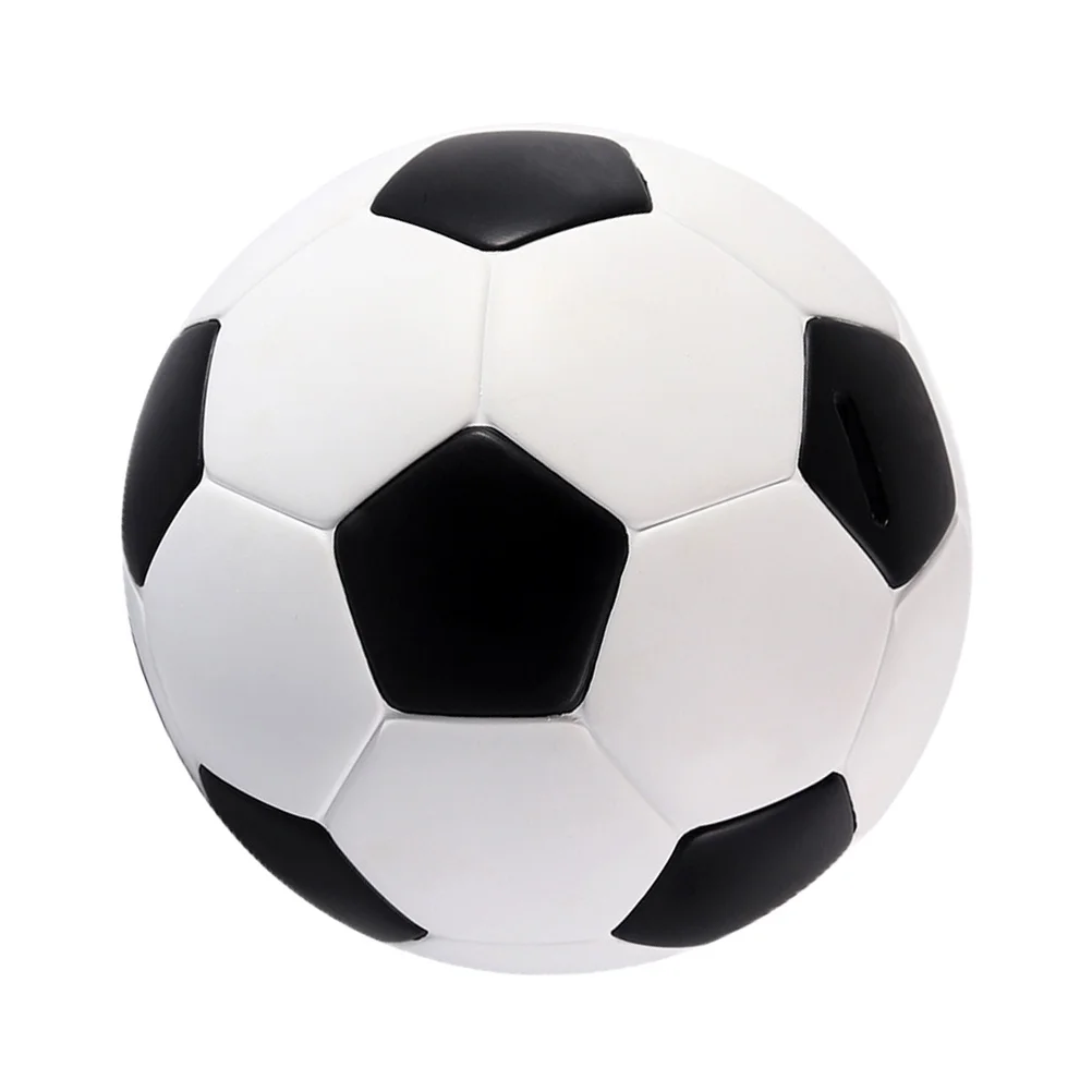 Voetbalontwerp Spaarpot Kind Muntautomaat Desktop Geldbesparing voor kamerdecoratie Leuke vormige spaarpot voor het besparen van munten bij