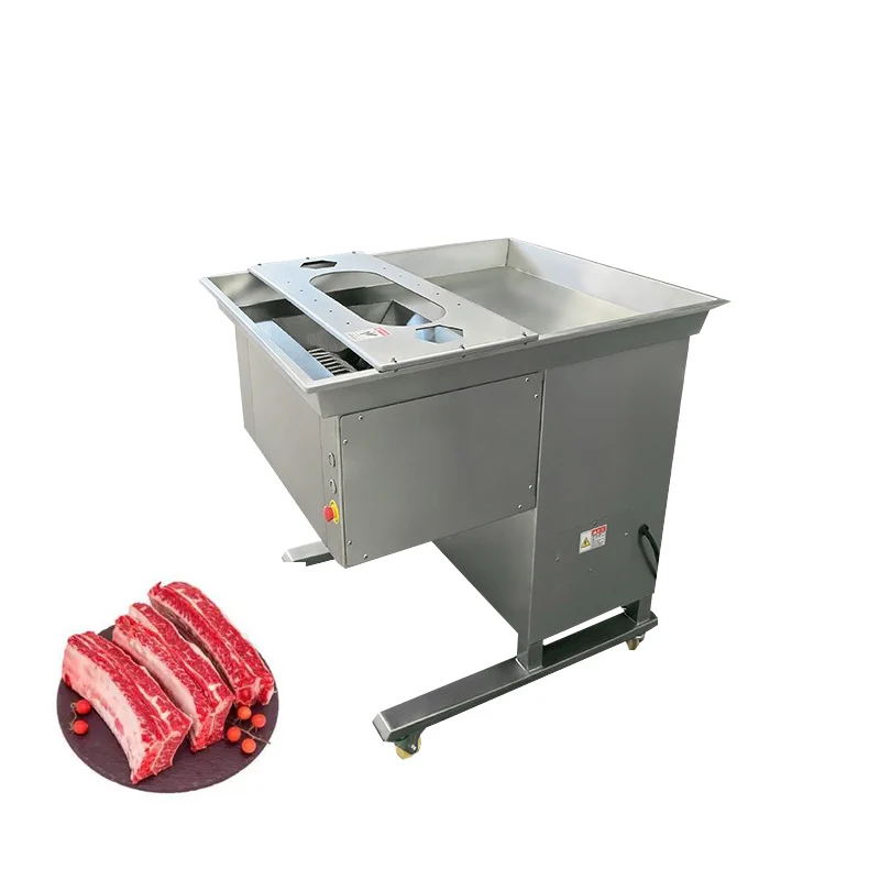 Hocheffiziente Rippenschneidemaschine für Geflügel, Hammel, Steak, frisches Schweinekotelett