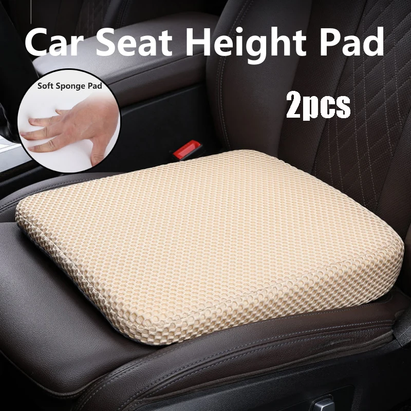 Car Seat Booster Cushion Honeycomb Memory Cotton Car Seat Cushion Car Simple Breathable 3D Mesh Thickened Sedentary Seat Cushion