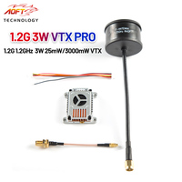 1.2G 1.2GHz 3W VTX 25mW/3000mW FPV Audio Video Transmitter Transmitting Module 1060MHz-1380MHz for RC FPV Fixed-wing Drones