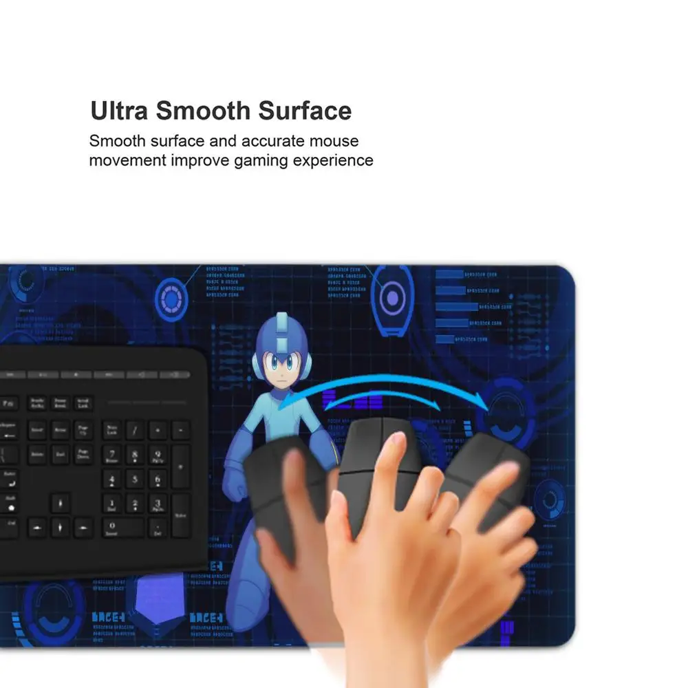 Grande Jogo Mousepad com Anime Mouse Pad, Protetor De Mesa, Esteira De Borracha, Deskmat, Bonito Teclado Kawaii Pads, Acessórios para PC