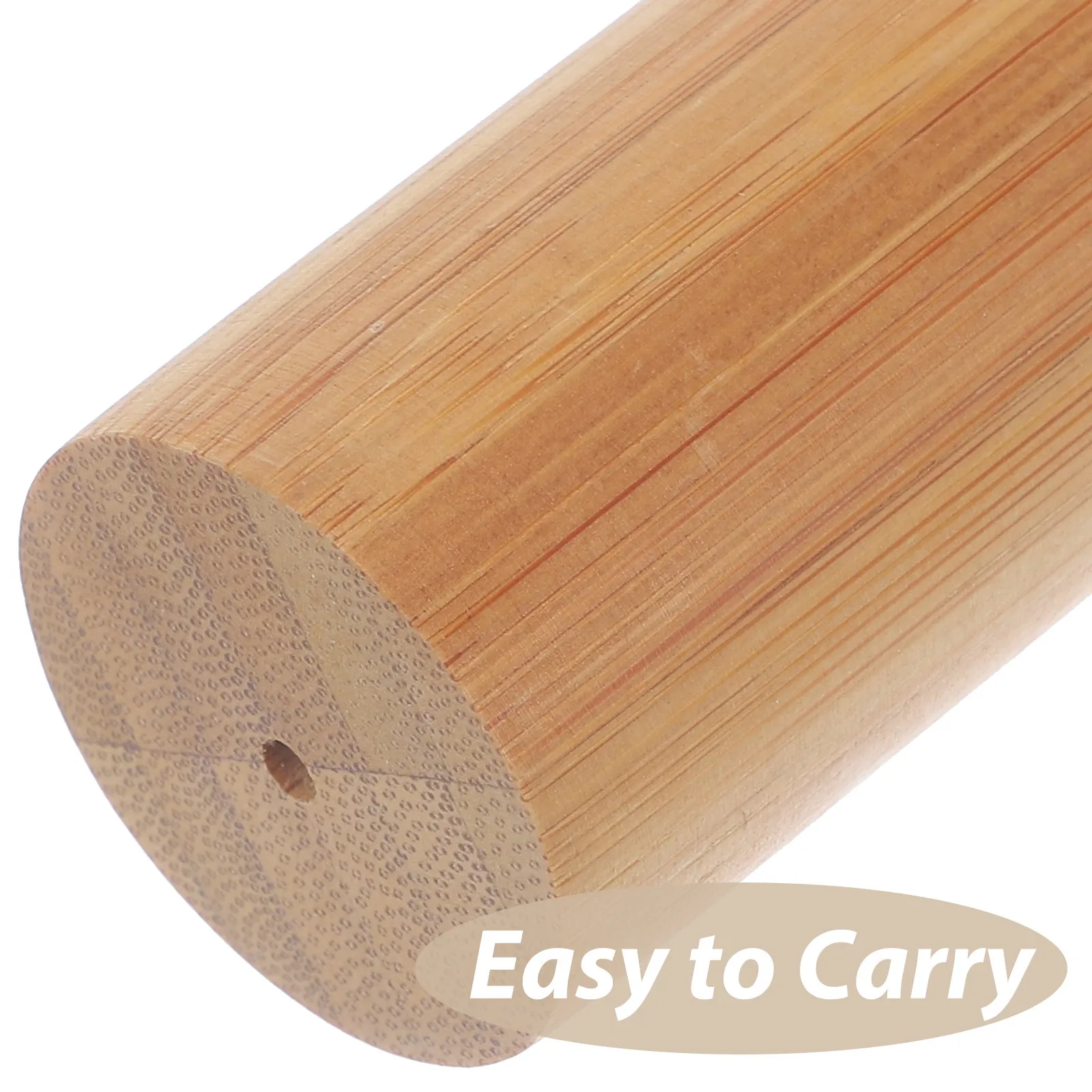 Small Bamboo Mailing Tube Poster Holder Protective Case for Paper Art Drawings Storage Mailing Tubes Reusable Poster Tube