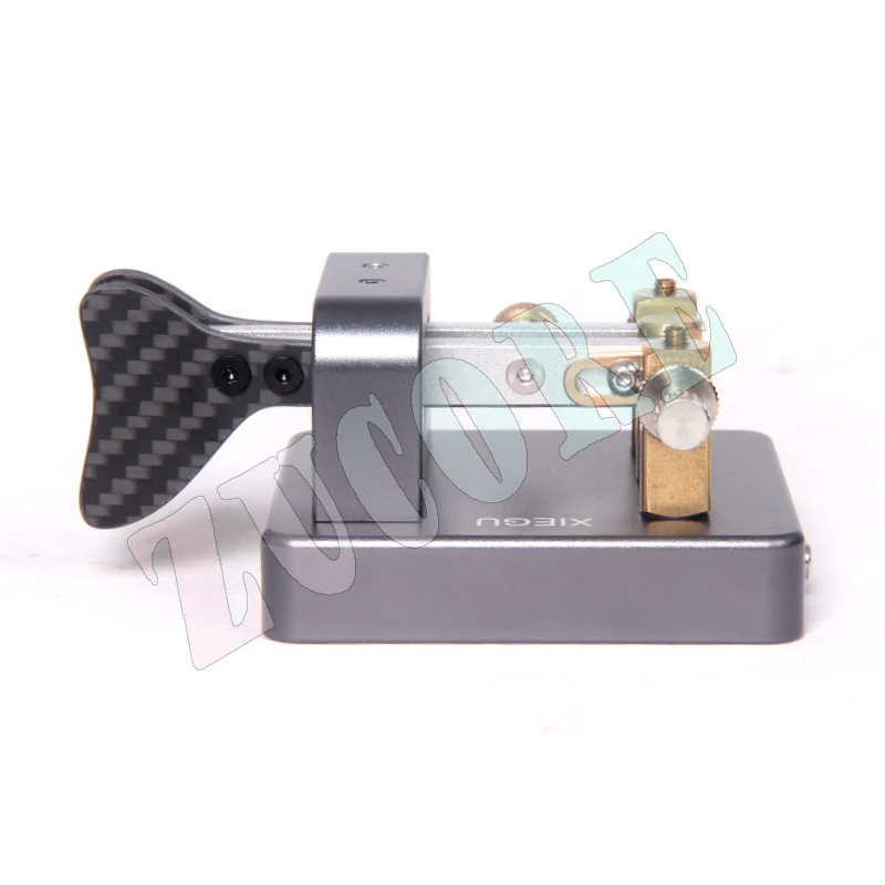 Kunci XIEGU CW Kunci Tangan Radio Kunci Otomatis, Radio Gelombang Pendek Kode Morse Steker 3.5MM