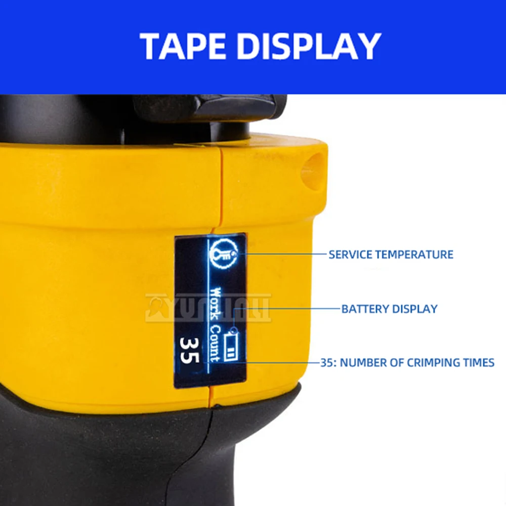 Rechargeable pressure pipe Electric pressure pipe Thin wall stainless steel pressure clamp tool