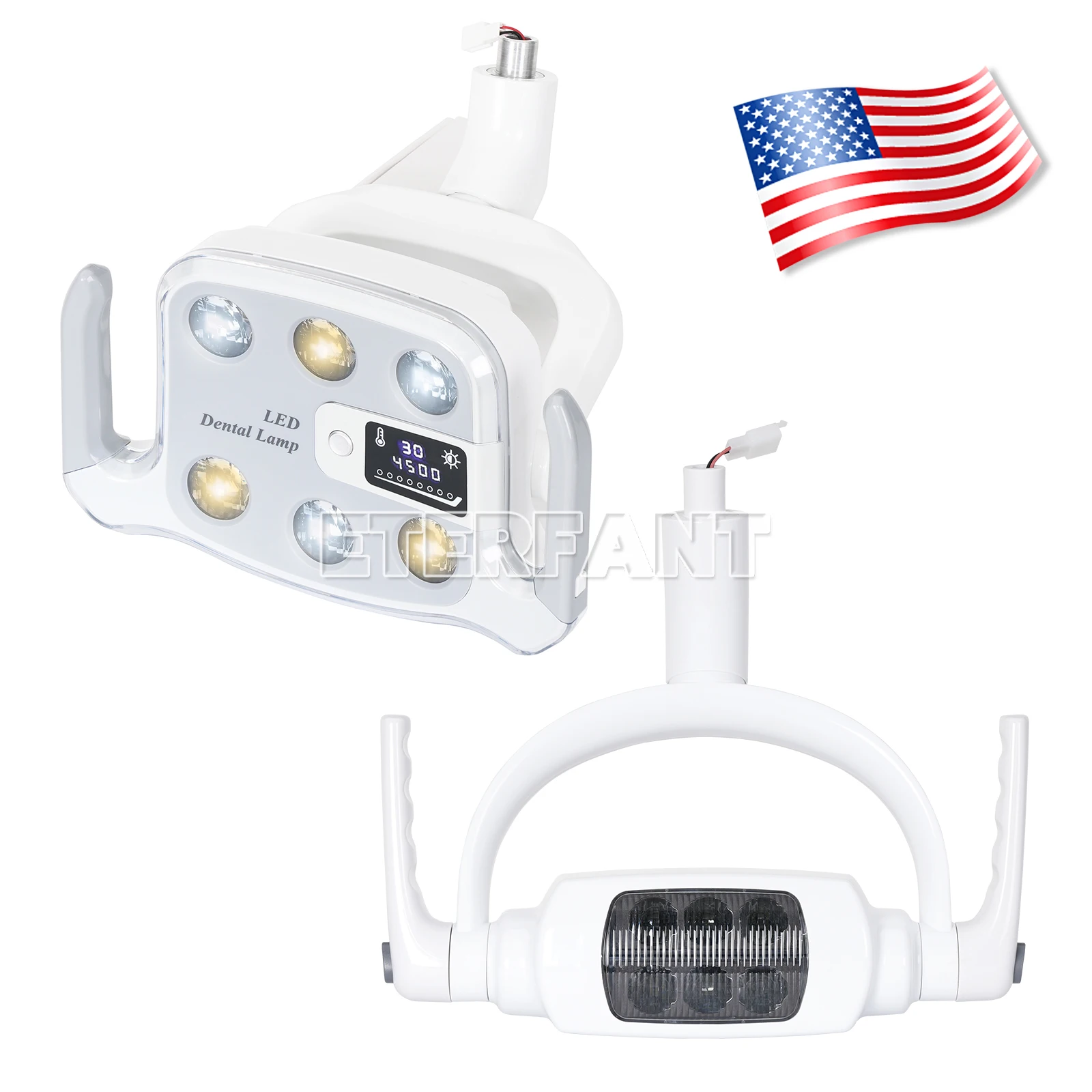 

8W Dental 6 LED Oral Lamp Light Induction Sensor For Dental Chair 26mm/22mm/Operation Light 9W 6 LED Oral Lampφ22mm Interface