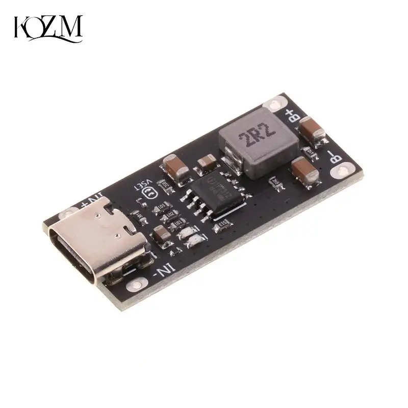 Type C USB Input 3A Polymer Ternary Lithium Battery Quick Fast Charging Board IP2312 CC/CV Mode 5V To 4.2V