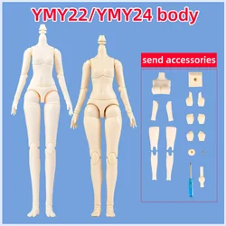 20cm 21cm corpo YMY corpo giunto mobile per Ob22 Ob24, Gsc, Blyth, 1/6 accessori testa bambola Bjd sostituzione mano ragazza ragazzo corpo