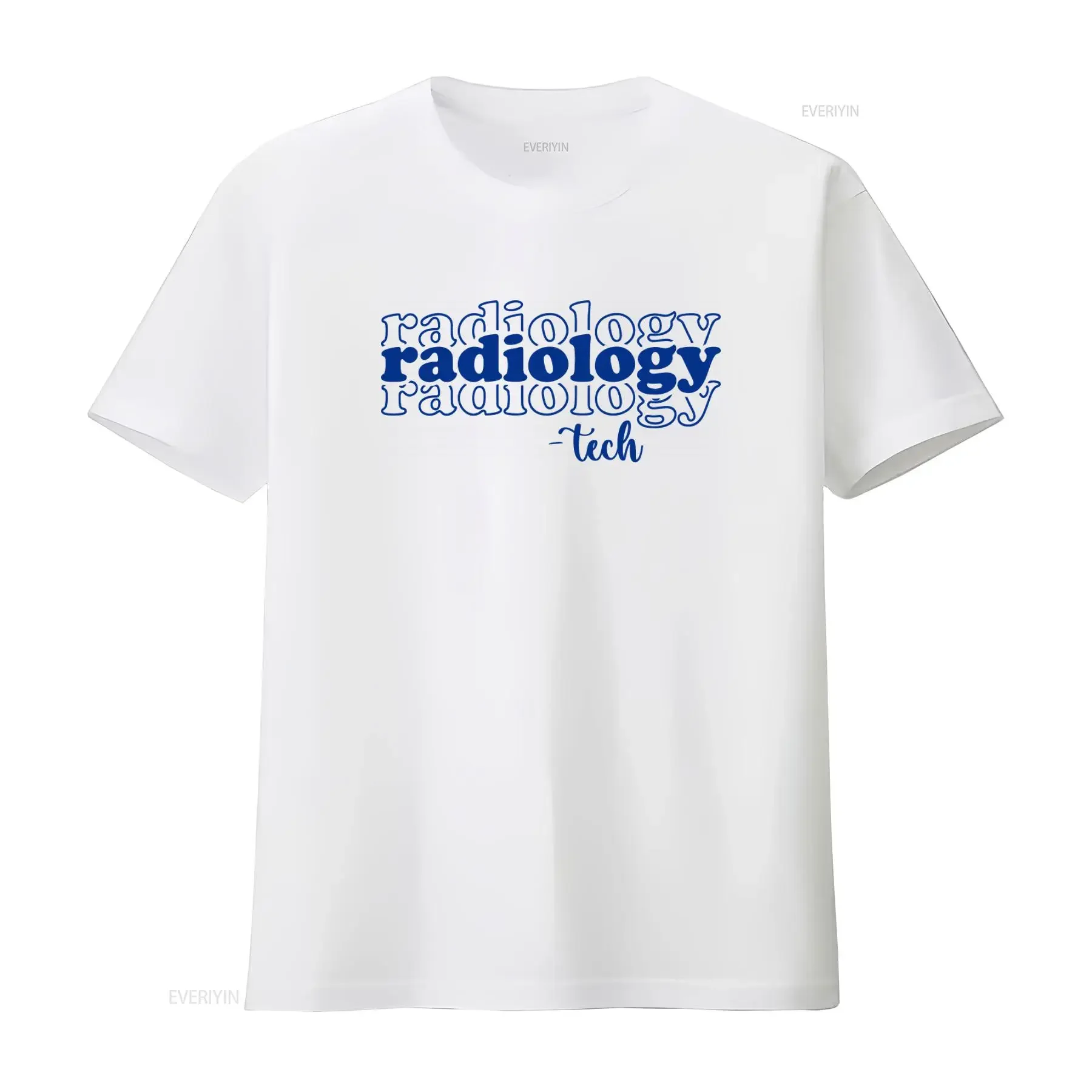 Radiology Tech Women's T Shirt Funny Radiologist RT Department Xray Design Comfortable and Stylish vintage Washed Soft fashion