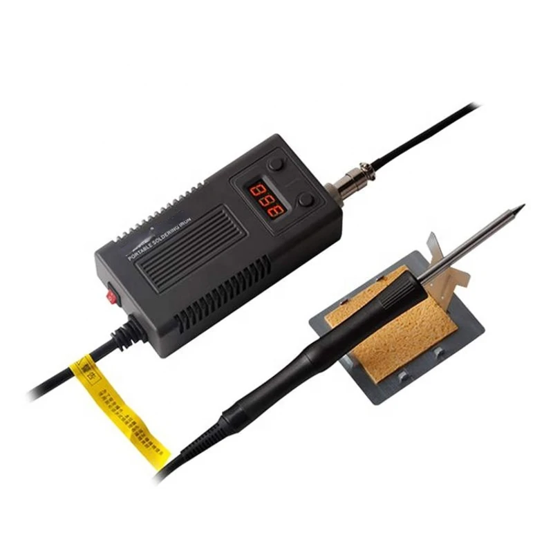 

950D 75W Electric Soldering Iron Temperature Adjustable T12 Tips Soldering Iron Station Mini Portable Welding Repair Tools