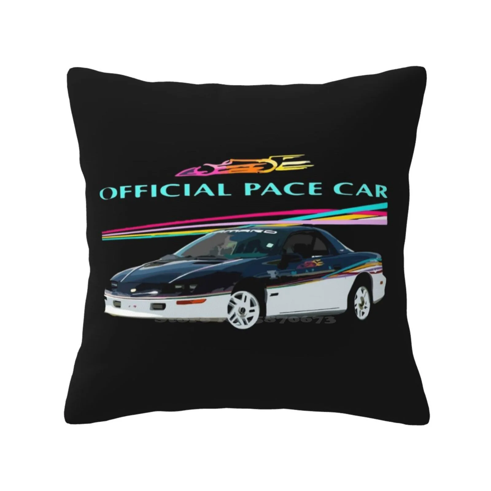 1993 Camaro Z28 Indianapolis 500 Pace Car Edition Pillow Cover Hug Pillowcase Car Iroc Z Automotive Ss Z28 Camaro Indy 500