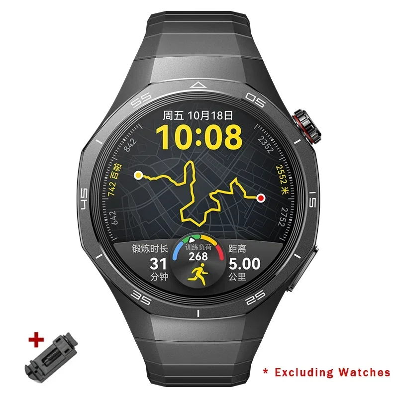 No Gaps Luxury Titanium Alloy Strap For Huawei Watch GT 5 Pro Metal Bracelet For Huawei Watch GT 5 Pro Business Band Correa image 5