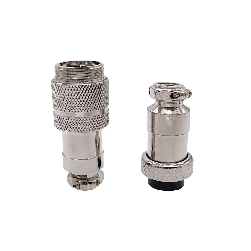 GX20D 20mm Push-Pull Circular Connector Male-Female Plug 2Pin-15pin Selection for Electronics Docking Connector