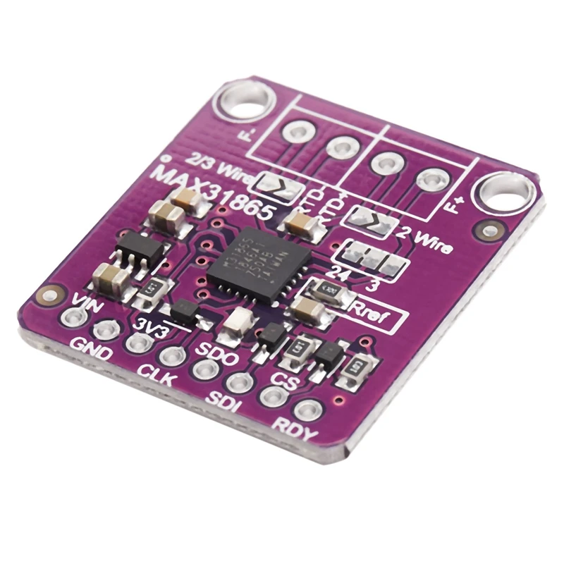 31865 Max31865 Rtd Módulo de temperatura de resistência de platina Pt100 para Pt1000