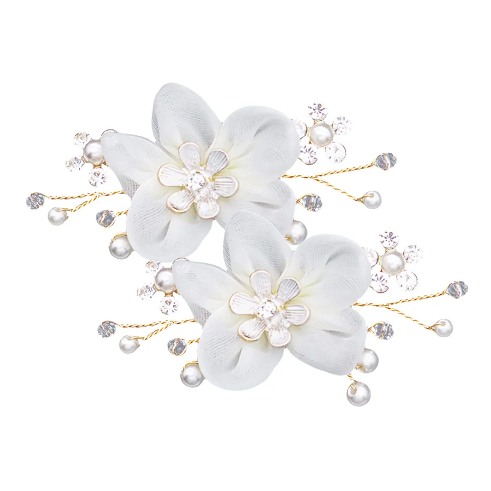 1Pair Removable Shoe Buckle Alloy Wedding Clip Elegant Detachable Decoration for Women High Heel Shoes Party Banquet