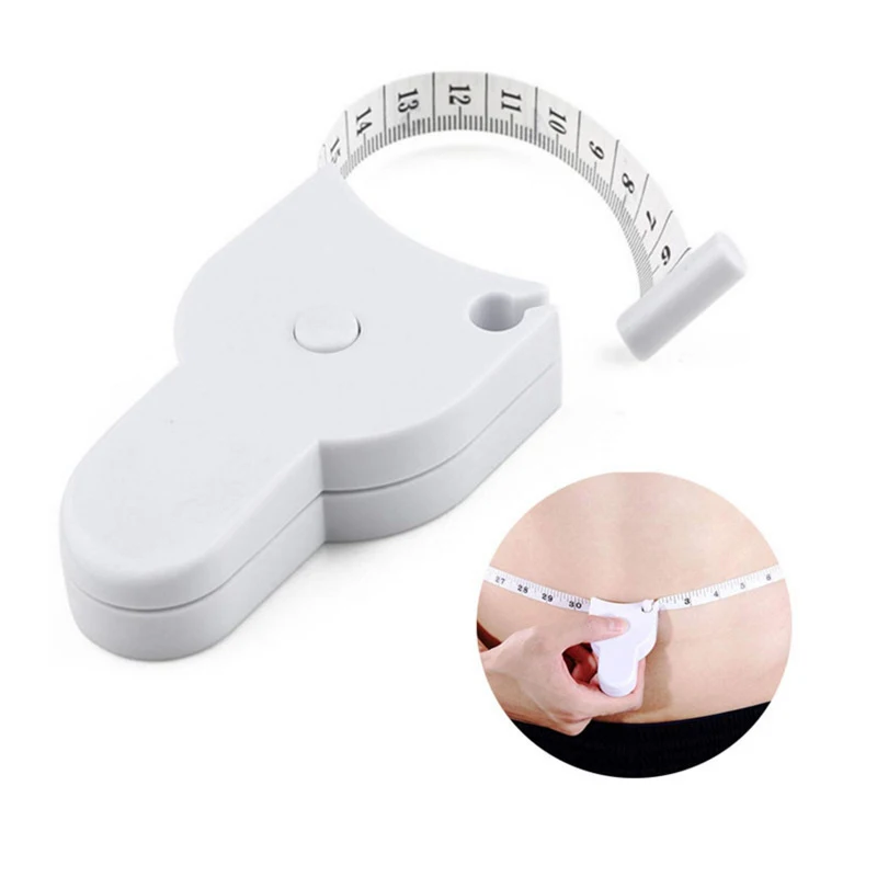 Automatic Telescopic Tape Measure 150cm/60 inch self retracting triple circumference ruler sewing ruler waist ruler Dropshipping