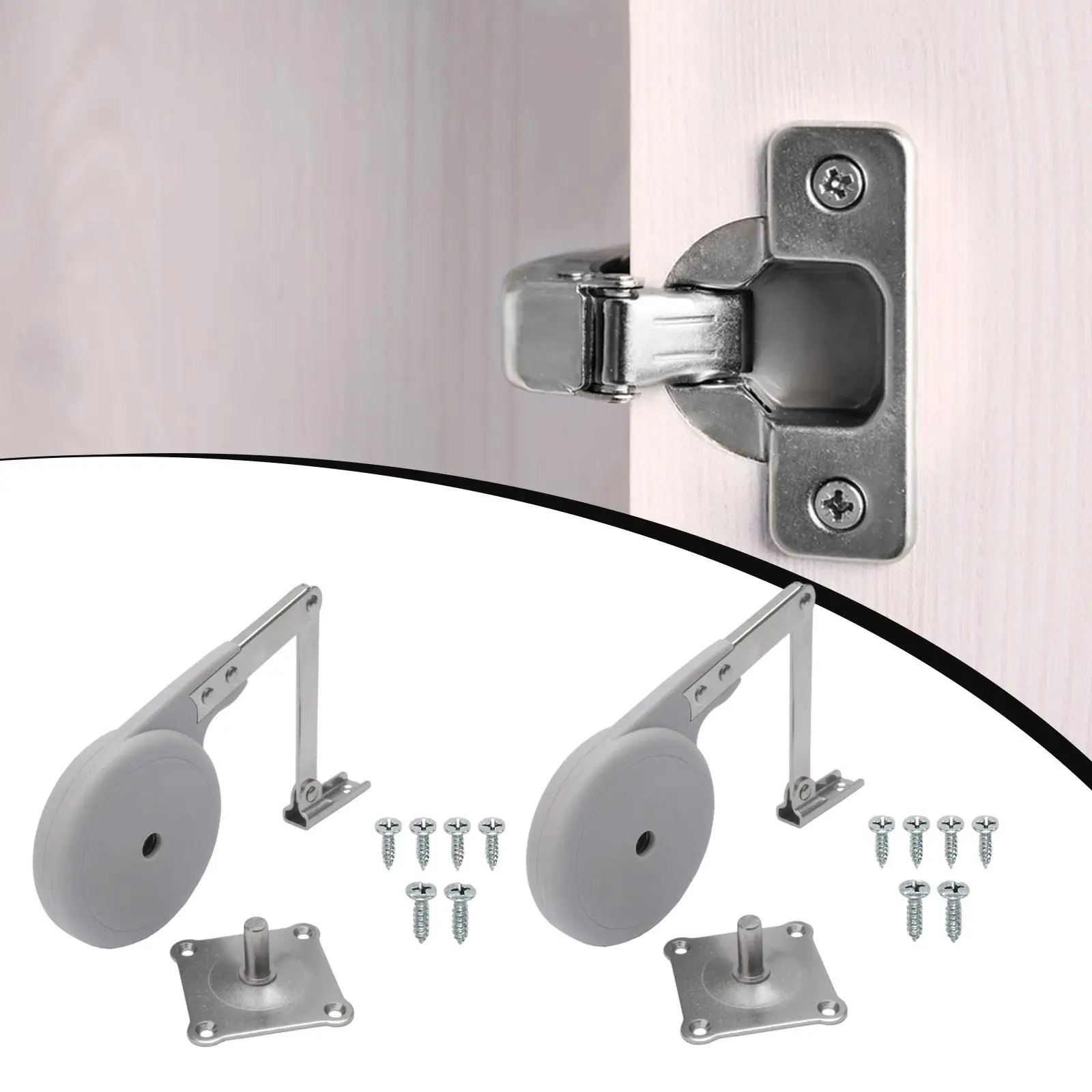 High Load Lid Support Hinge Smooth Closing Folding Bed Lifting Stay for Storage Trunk Cabinet Flap Doors