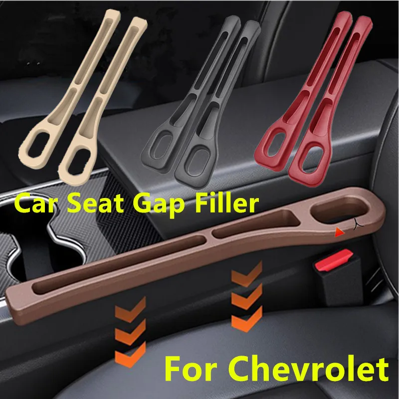 PU Car Seat Center Console Side Crevice Leak-Proof Organizer Filler Strip For Chevrolet Colorado Cruze Spark Captiva Malibu