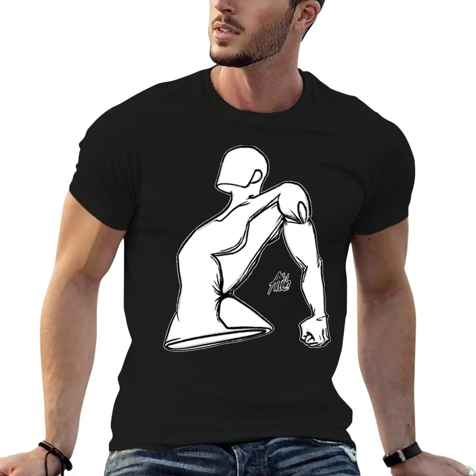 Nameless T-Shirt vintage anime shirt anime clothes Men's clothing